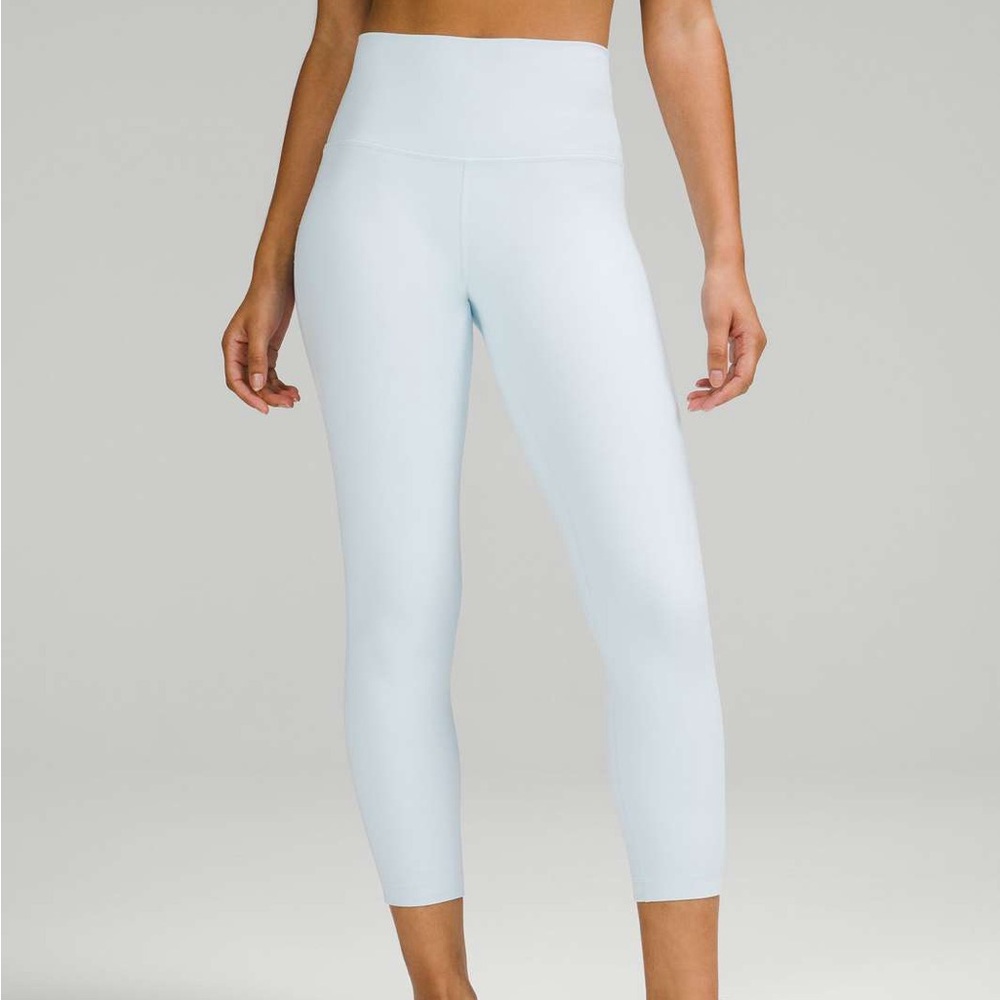 lululemon Align High-Rise Pant 25” - Powder Blue - 4